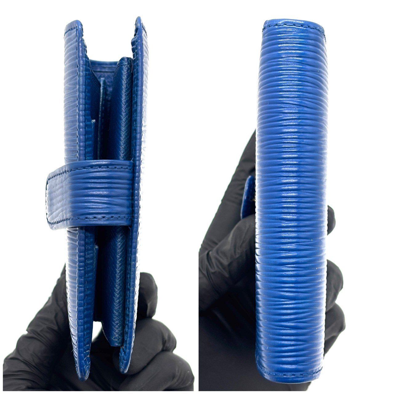 ロゴを主張しない選択】 LOUIS VUITTON エピ 二つ折り財布 ポルトビエ