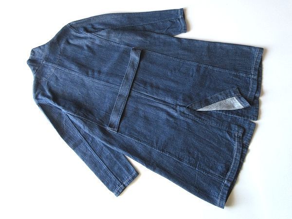 LOOK使用同型 Plantation プランテーション 比翼 ソフトデニム コート