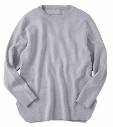 saby サバイ MILAN RIBS CREW NECK KNIT 16 G MERINO WOOL ミランリブクルーネックニット エクストラファインミラノウール 20 W 021301