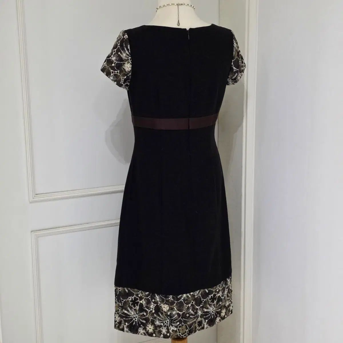 ヨーロッパヴィンテージ Mila schon オリエンタル風姫系ラテ森ガールウールONE PIECE