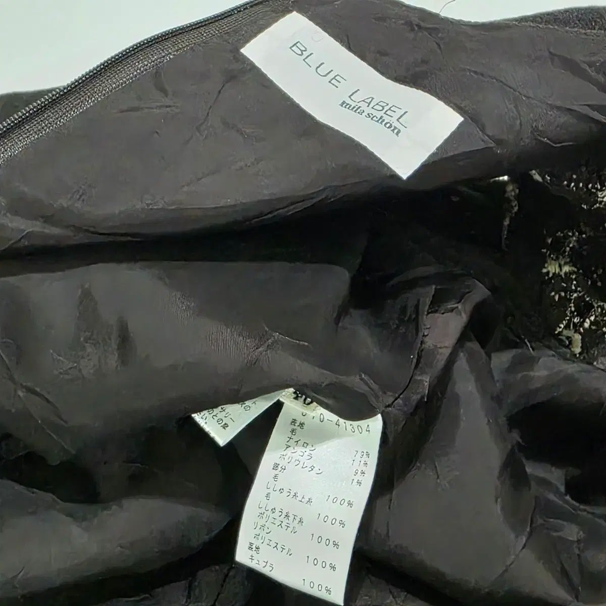  ヨーロッパヴィンテージ Mila schon オリエンタル風姫系ラテ森ガールウールONE PIECE 長袖 七分袖 ひざ丈ワンピース