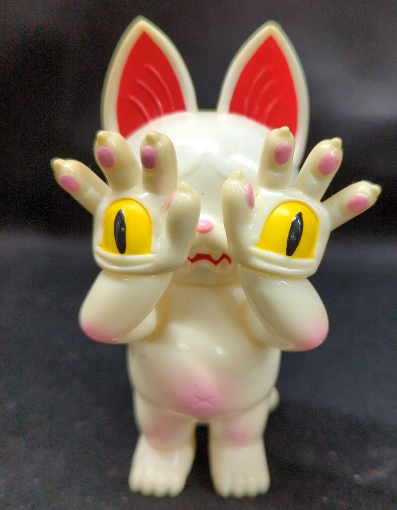 GRAPE BRAIN ジゴクネコおにぎり 白にぎり 白成型/赤/ピンク/パール