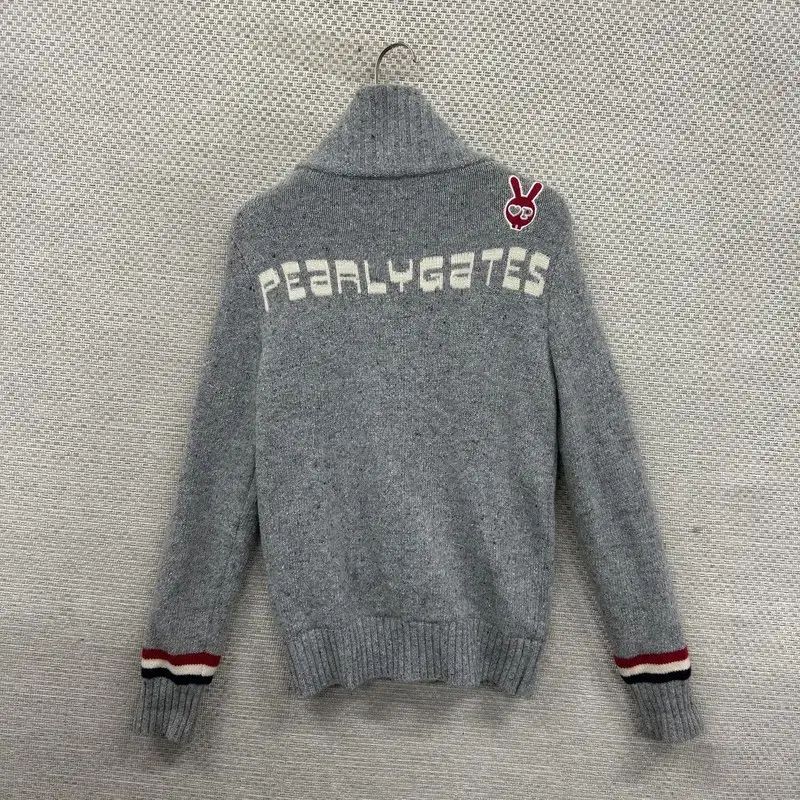 【バーリーゲイツ】ゴルフウェア　PG　ニットカーディガン　アーガイル柄　M　4 バーリーゲイツ】ゴルフウェア PG ニットカーディガン アーガイル柄 M