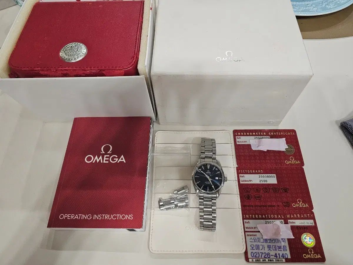 オメガ シーマスター アクアテラ 39ミリ デニム판 オートマティック