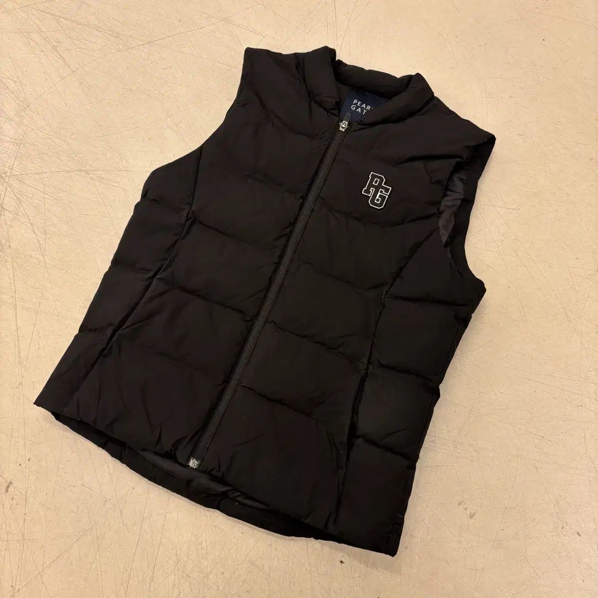 パーリーゲイツ ブラック パファー ダウン ベスト - メルカリ