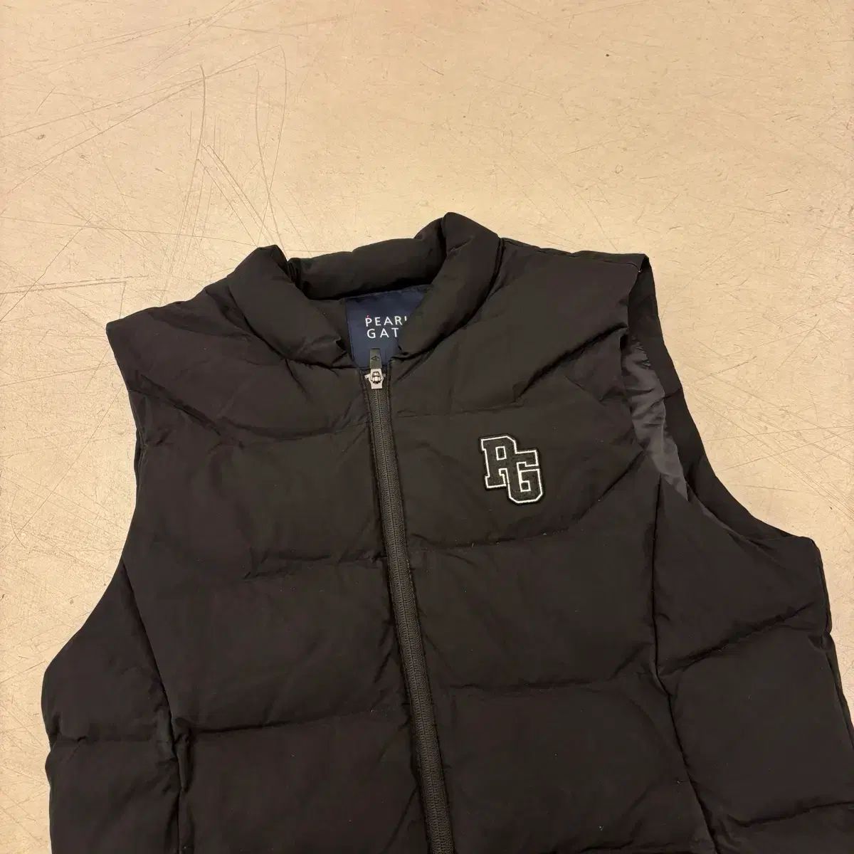 パーリーゲイツ ブラック パファー ダウン ベスト - メルカリ