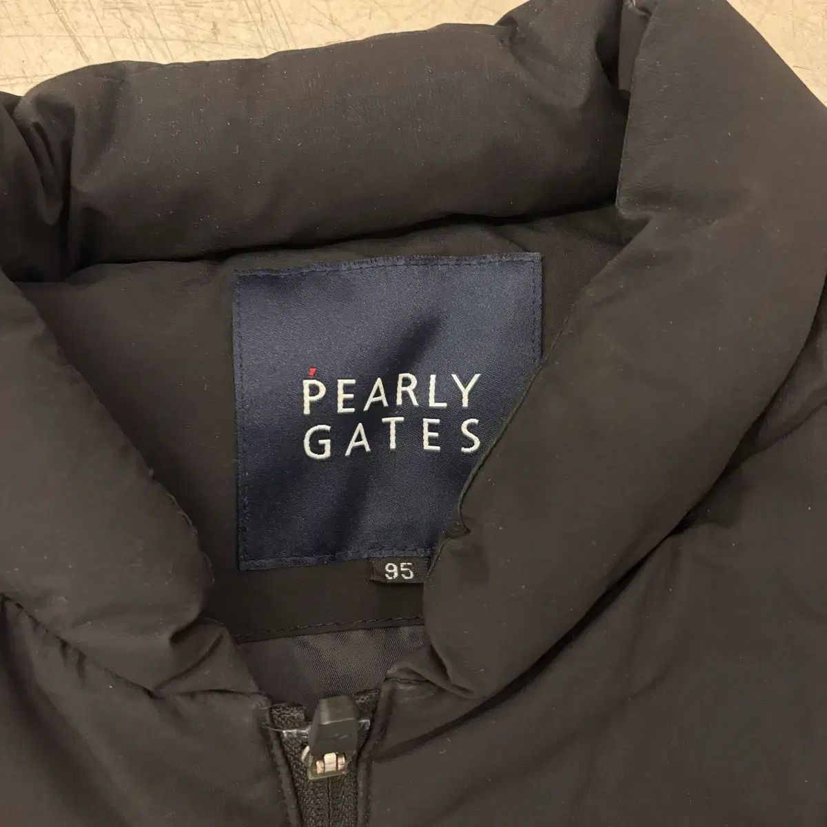 パーリーゲイツ ブラック パファー ダウン ベスト - メルカリ