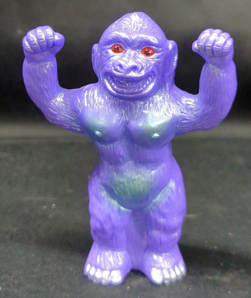 マルサン マルモンの指人形シリーズ ジャイアントゴリラ 指人形 紫