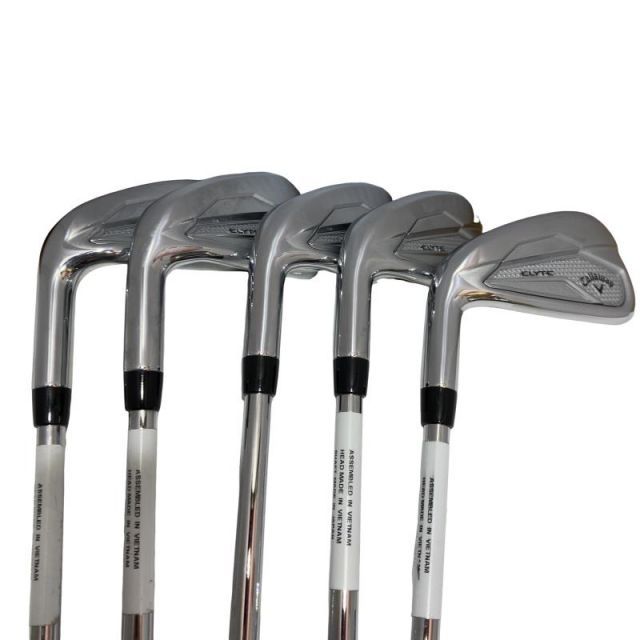 キャロウェイ ELYTE 5 S レフティ アイアンセット IR NS PRO 950 GH neo フレックスS メンズ 男性用 左利き 左用 Bランク ゴルフクラブ