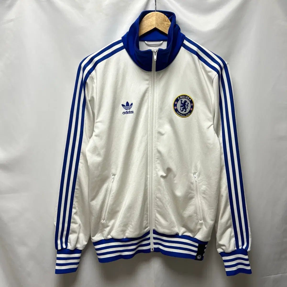 正規品/105 adidas アディダス チェルシー ヨーロッパ ホワイトブルー