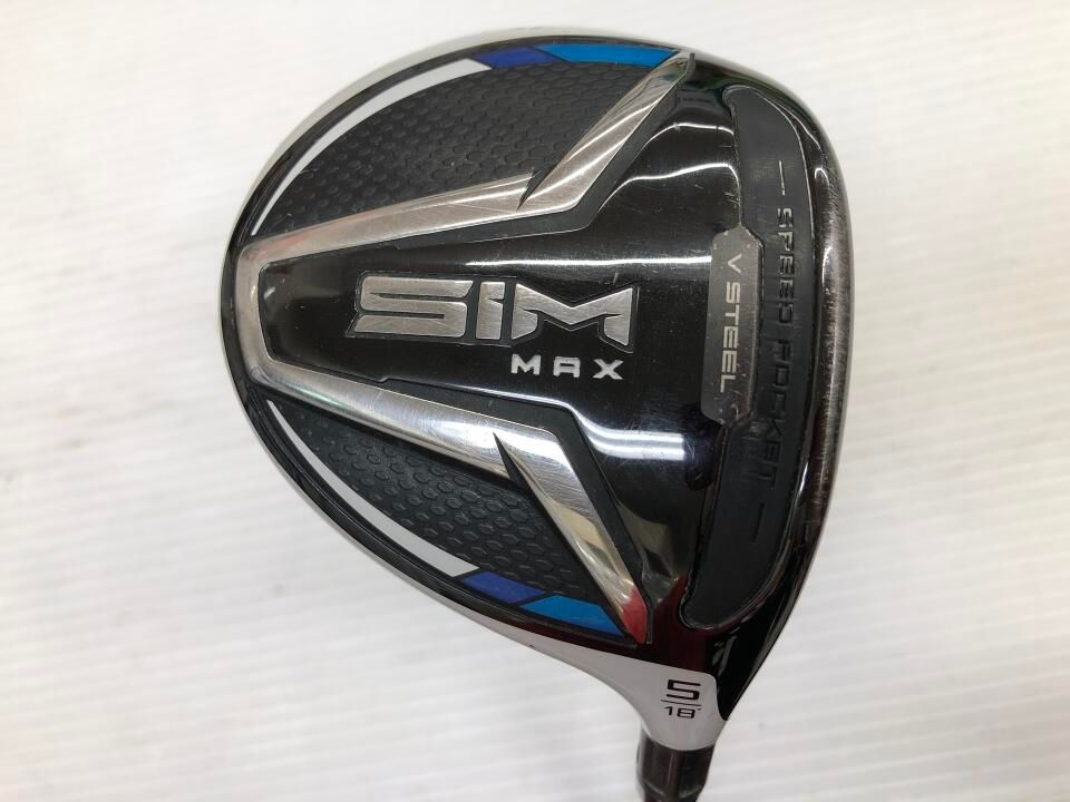 テーラーメイド SIM MAX 18度 TENSEI BLUE TM 50 Sフレックス フェアウェイウッド