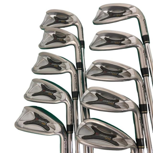 中古】 テーラーメイド Taylor Made R360 XD(2005) 10S アイアンセット