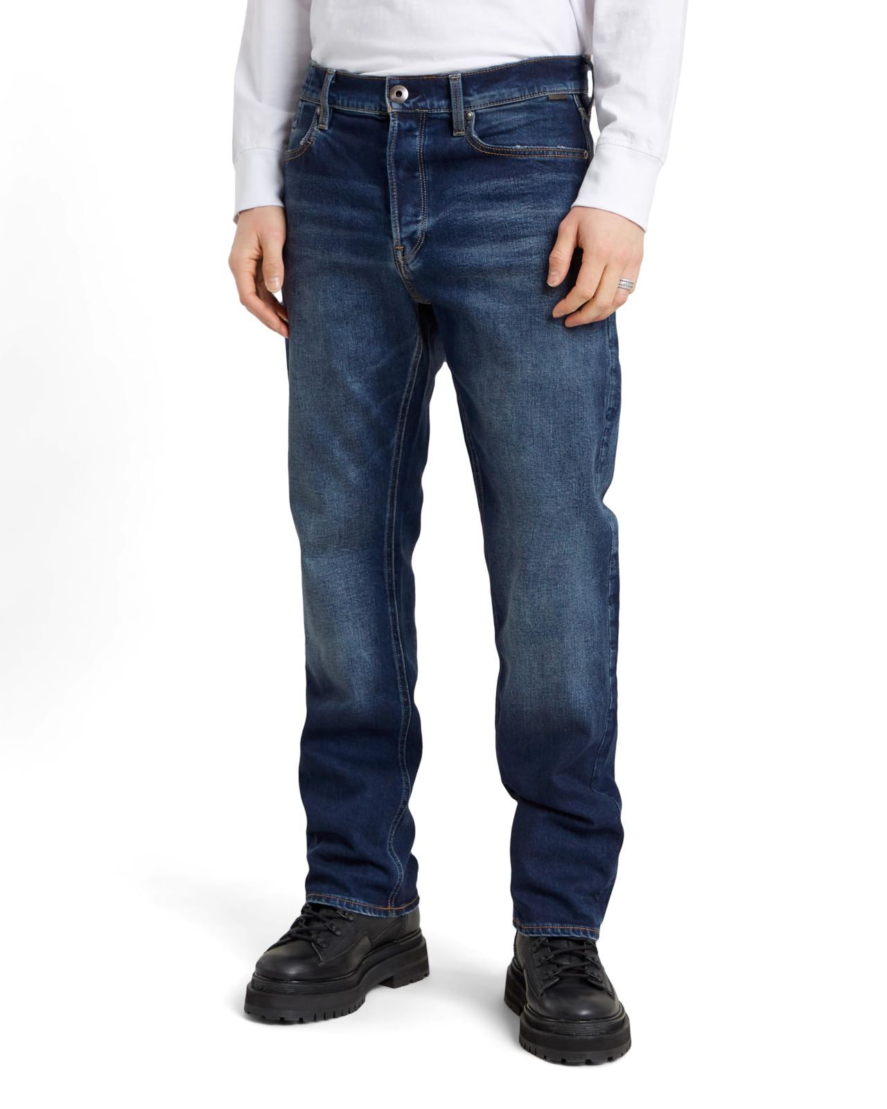 在庫処分 ジースターロゥ ジーンズ メンズ デニムパンツ ストレートフィット DAKOTA REGULAR STRAIGHT JEANS