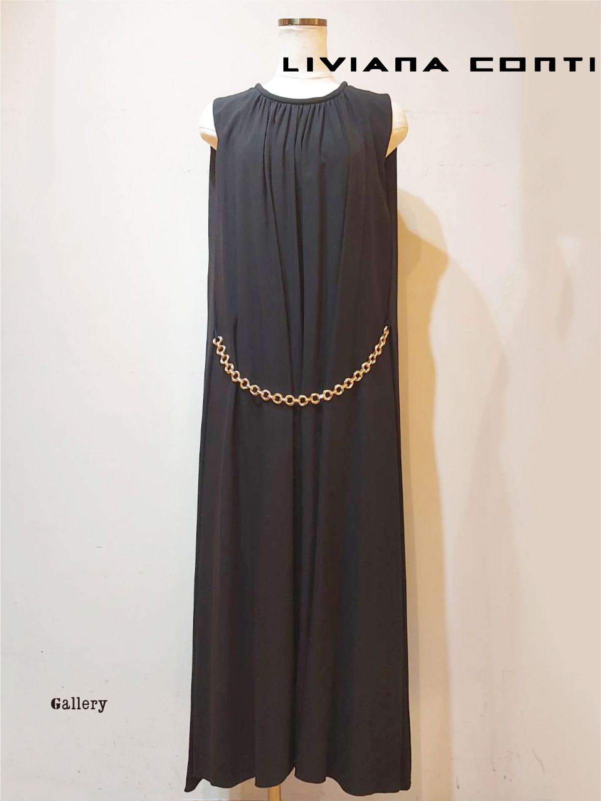 ♥ い LIVIANA CONTI リヴィアナコンティ ドレープドレス ドレス フォーマルドレス パーティードレス
