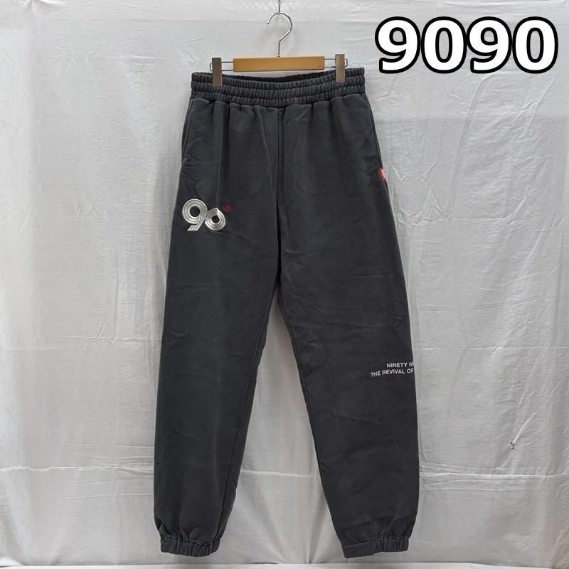 古着 9090 ナインティナインティ NN 1559 90 Logo SWEAT PANTS ロゴ スウェット パンツ メンズ XL ISItems