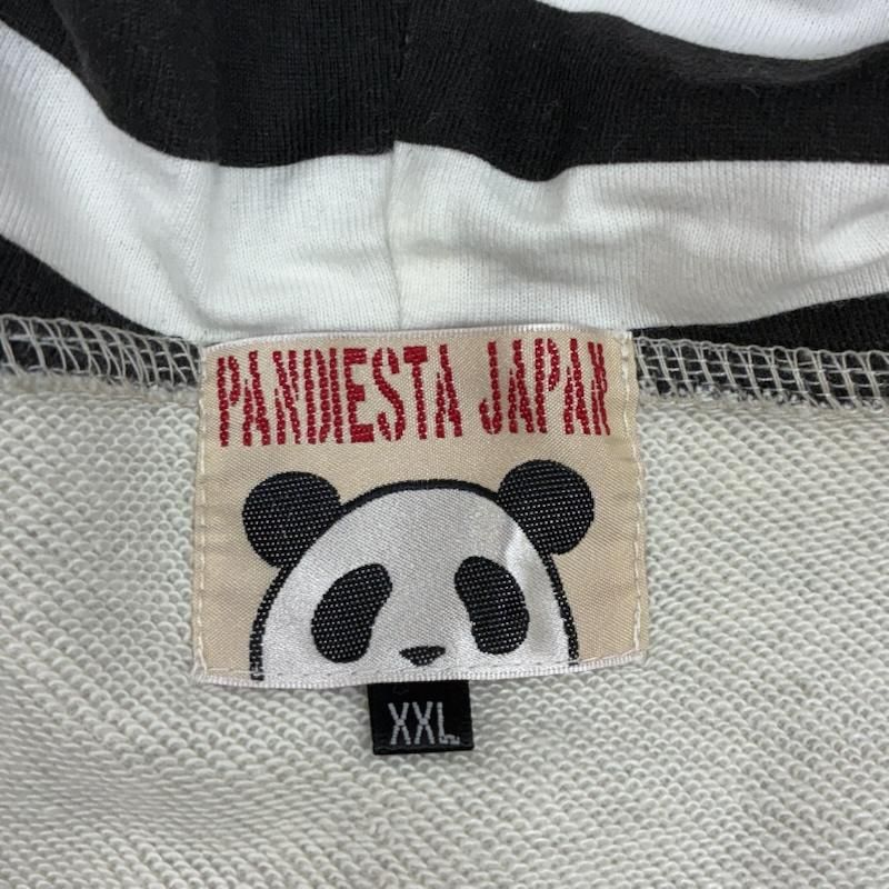 古着 PANDIESTA JAPAN パンディエスタ 耳付き ジップアップ スウェット 