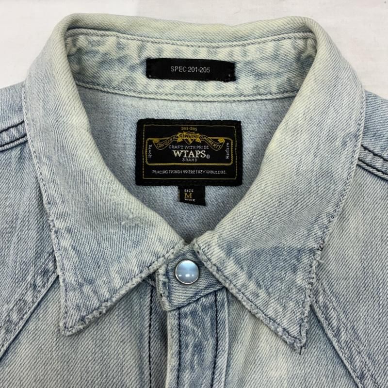 ダブルタップス 13AW ALLMAN L/S ウエスタン デニム シャツ 132GWDT