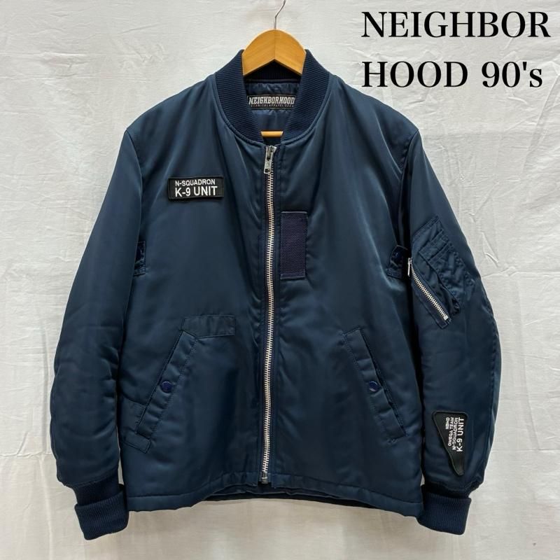 ネイバーフッド 90s 初期 K-9 UNIT ボンバー フライトジャケット MA-1