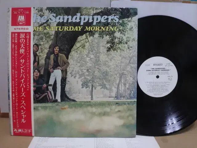 日本 PROMO LP The Sandpipers ー 1970 年 早い