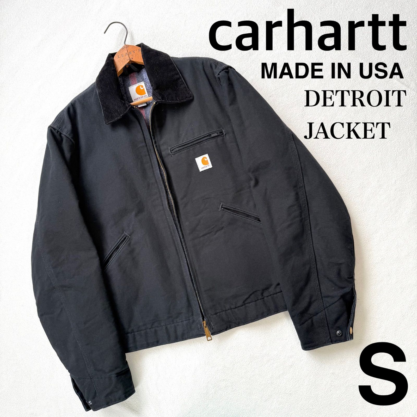 美品・希少サイズS✨カーハート デトロイトジャケット HELMETS