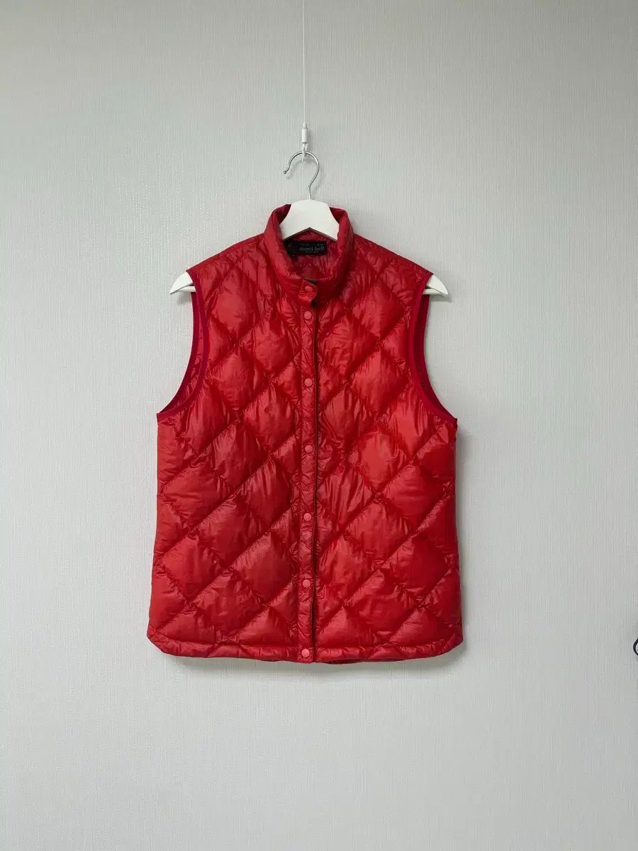 モンベル キルティングベスト ダウンベスト M