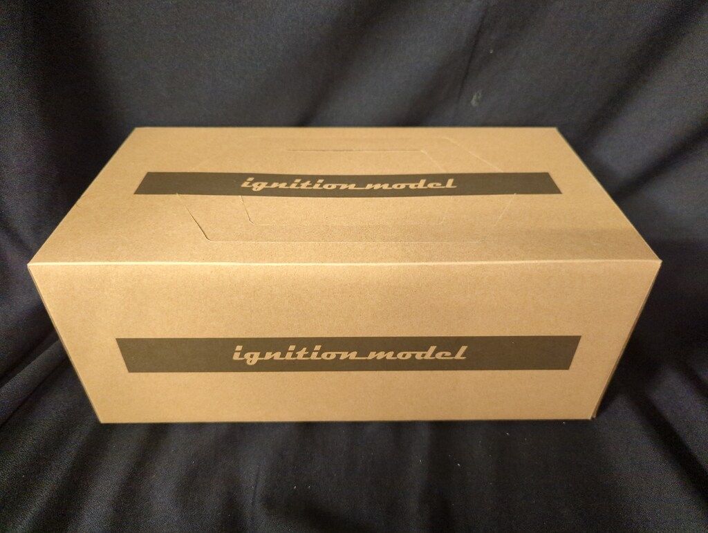 ignition model 1 18 Nissan Leopard F 31 Ultima TURBO Black Silver IG 1558