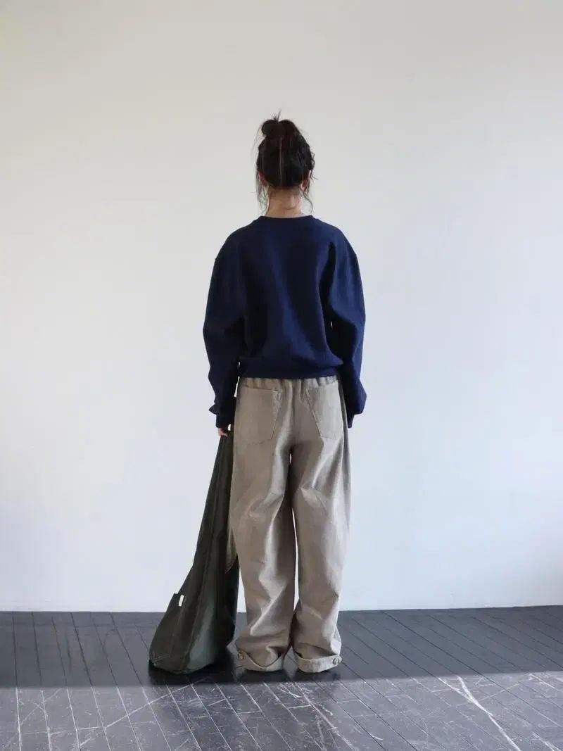 オンスカ onska CORDUROY STRAP PANTS