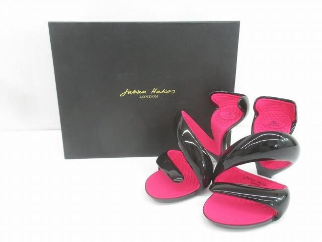 美品 ジュリアンヘイクス Julian Hakes モヒート サンダル ハイヒール