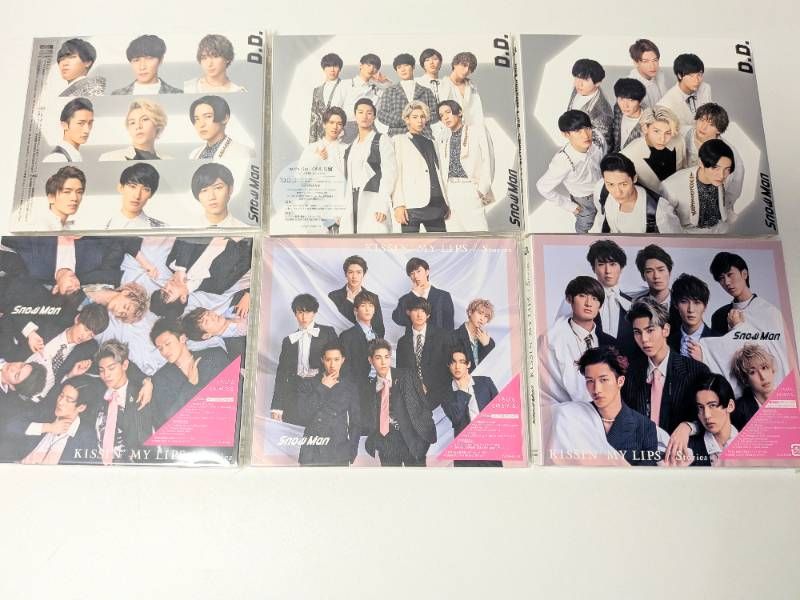Snow Man シングル CD 35点セット まとめ売り D.D.~SERIOUS - メルカリ