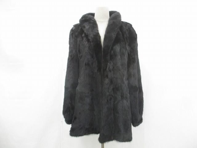 優良品 サガミンク SAGA MINK 金サガ 毛皮 リアルファー ミンク コート