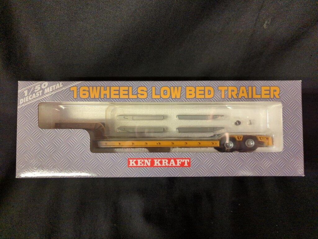 KEN KRAFT 1 50 16輪中低床重量物運搬用トレーラ KK 1001