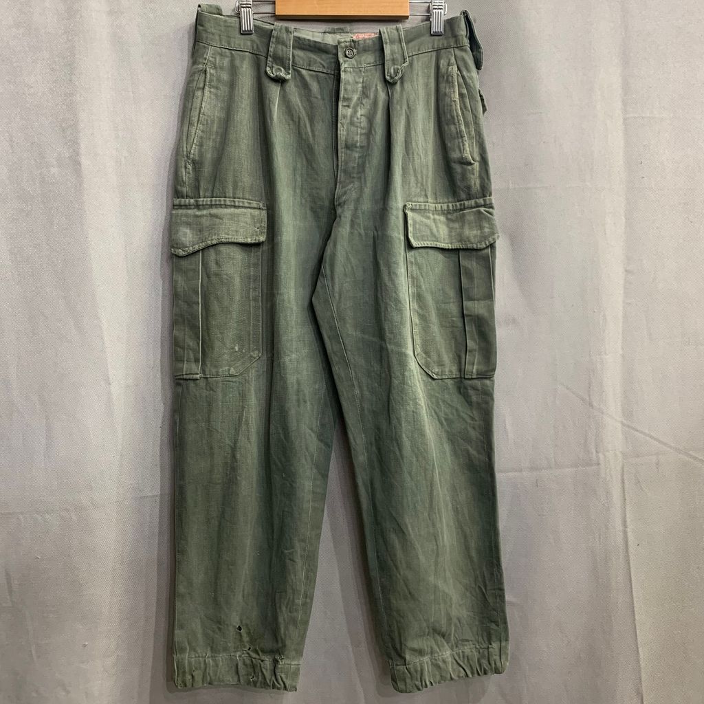 60 s ポルトガル軍 ミリタリー パンツ カーゴパンツ No I 622