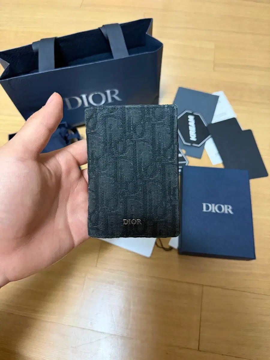 ディオール オブリーク カードウォレット フルセット