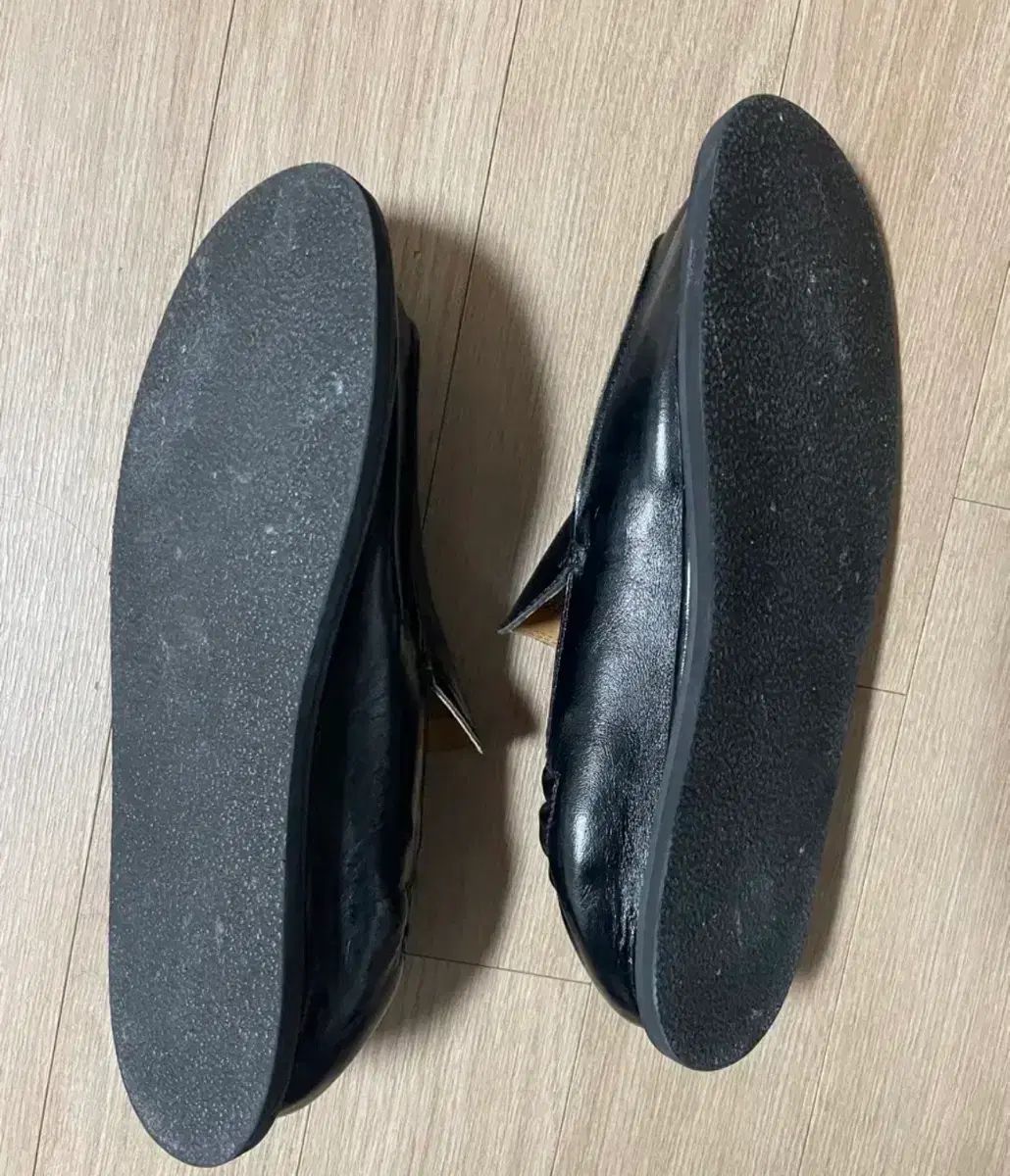  MOVE サック バブーシュ ブラック 270 ローファー ブーツ 革靴