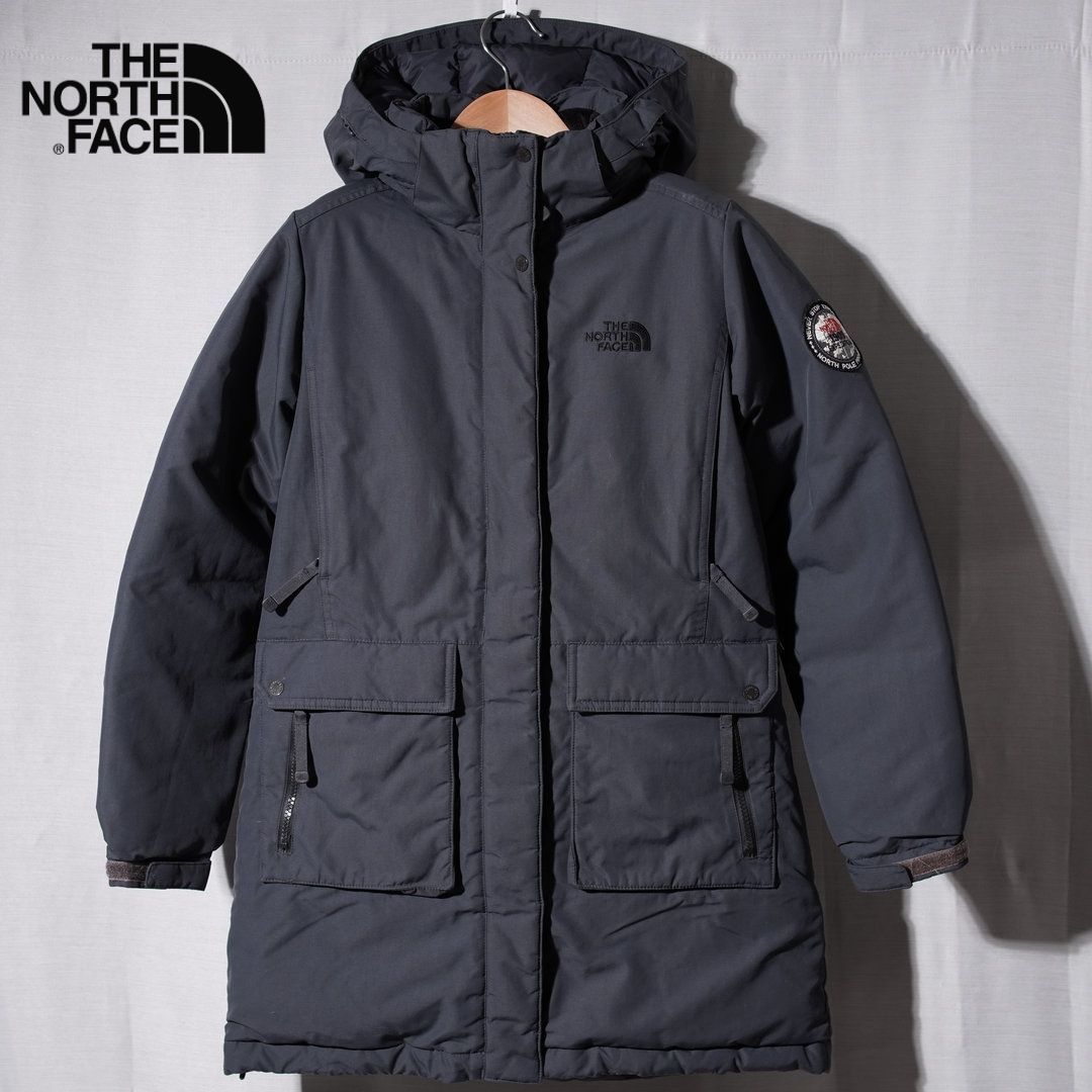ノースフェイス THE NORTH FACE KARA 2483 パーカー ダウン M グレー 