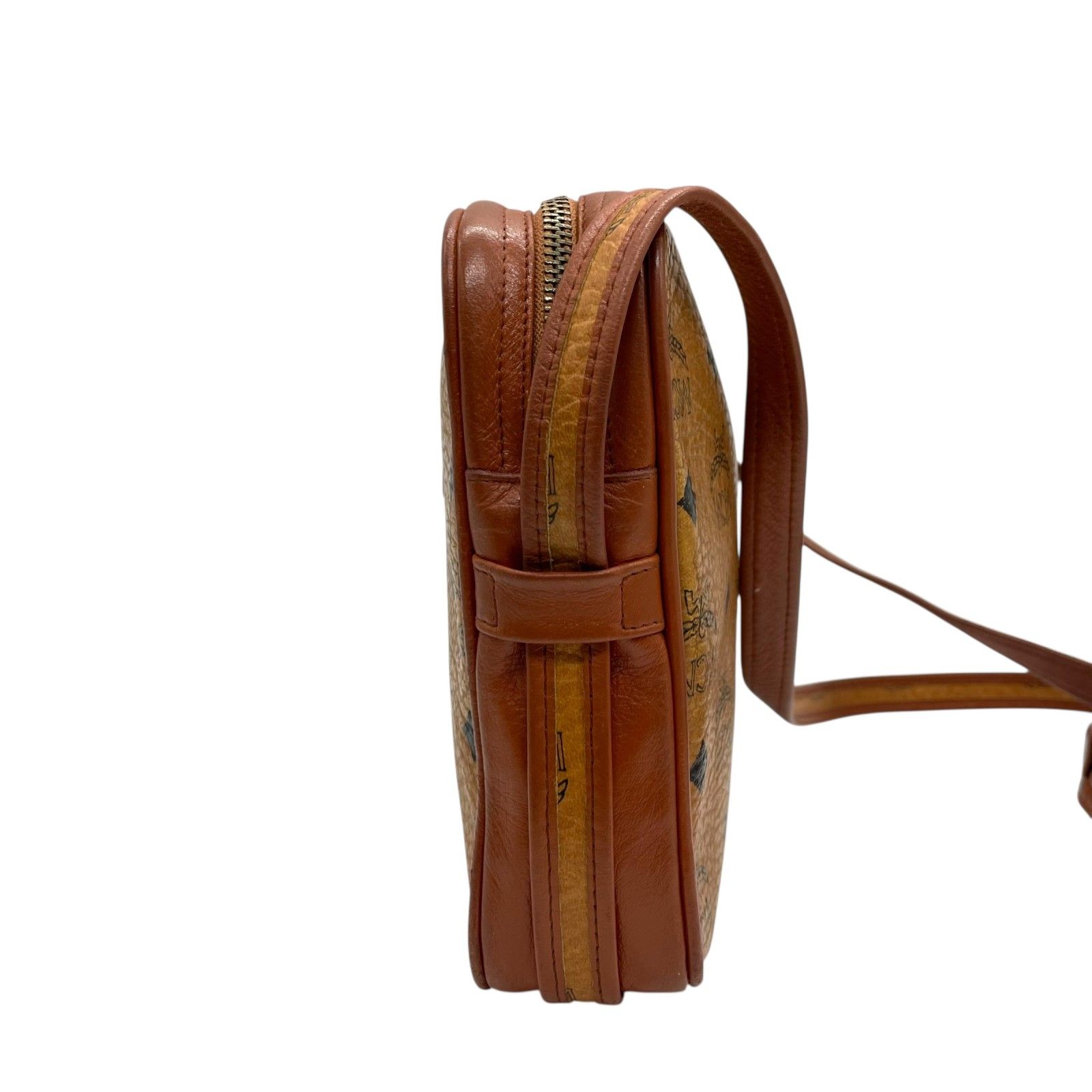 MCM ヴィンテージ ヴィセトス カメラバッグ ショルダーバッグ ブラウン