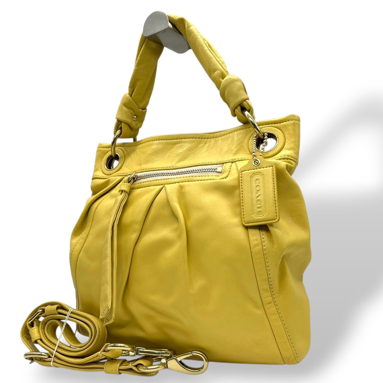 美品 コーチ COACH パーカー F13416 2WAY ショルダーバッグ 