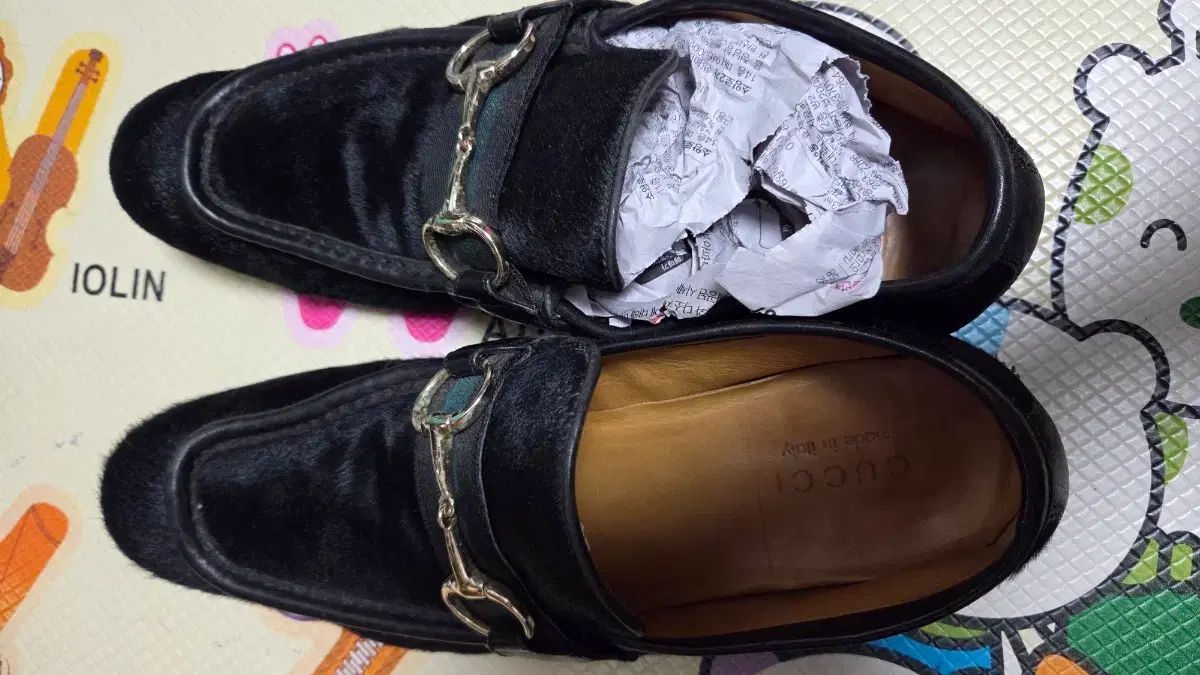 グッチ ブラック ホースビット ローファー