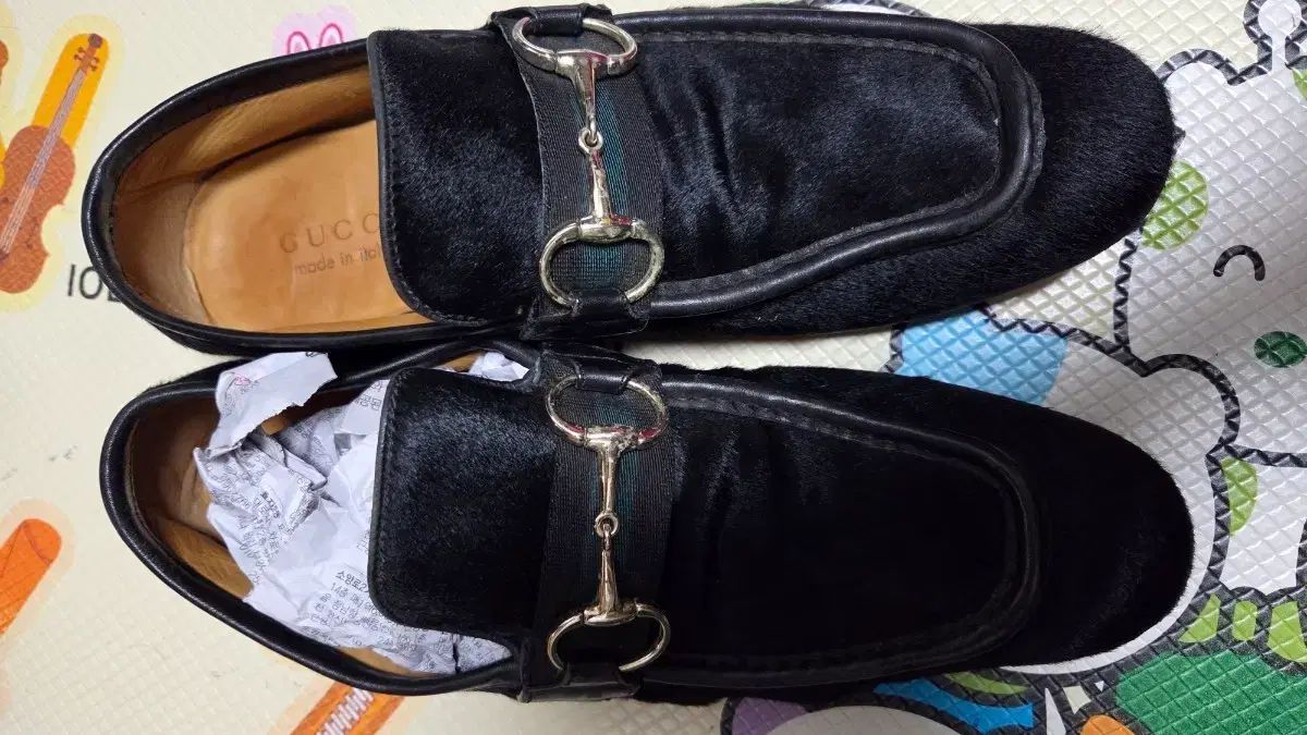 グッチ ブラック ホースビット ローファー