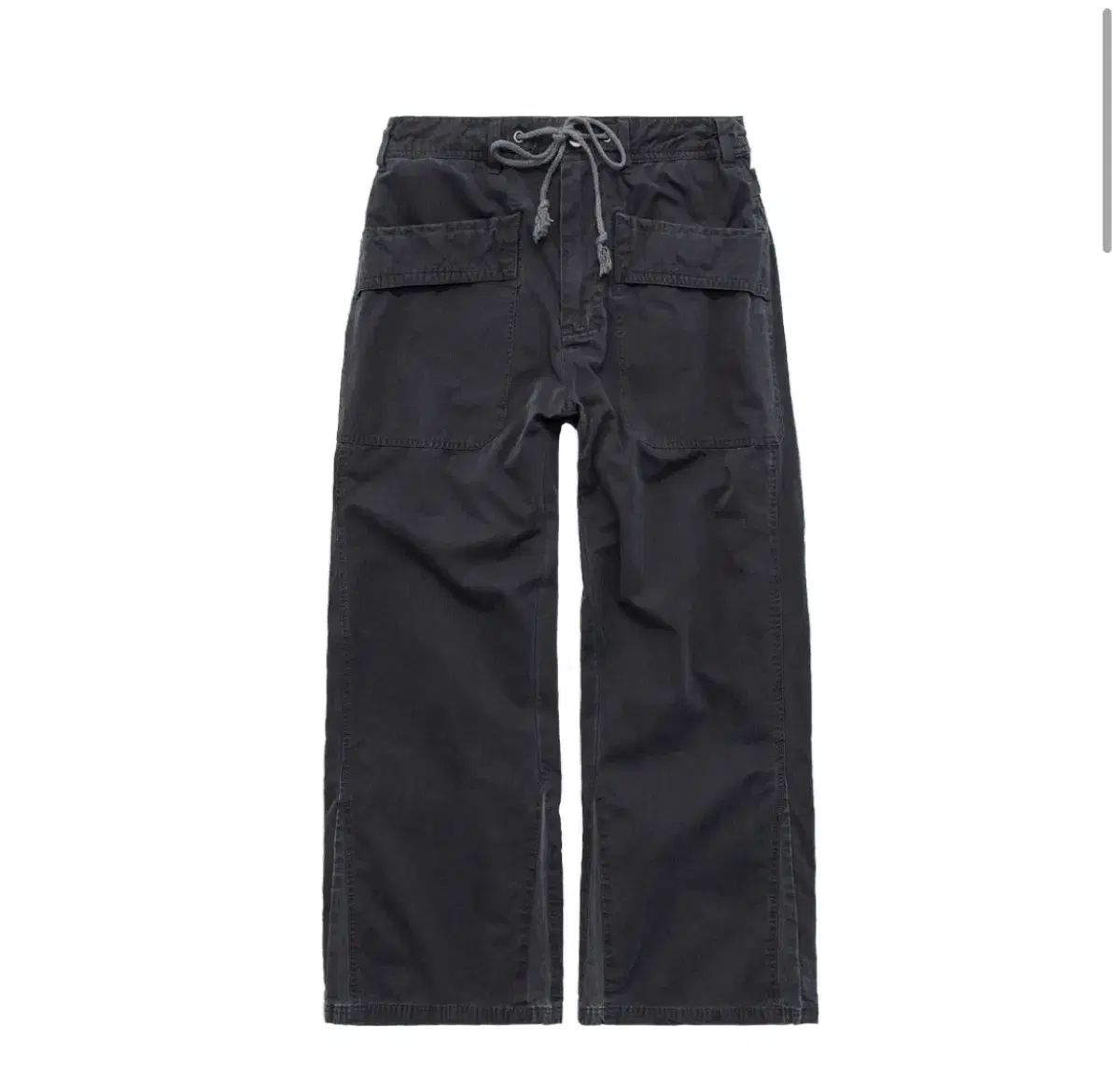 ポリテルフラパンツ ストライプ OG DARK チャコール ネイビー