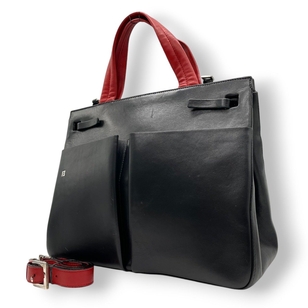 バリー BALLY 2WAY ハンドバッグ ショルダーバッグ レザー 本革