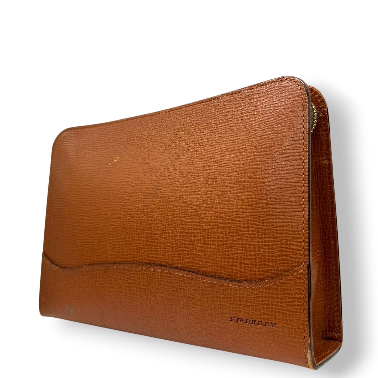 バーバリー BURBERRY クラッチバッグ セカンドバッグ ポーチ レザー 本