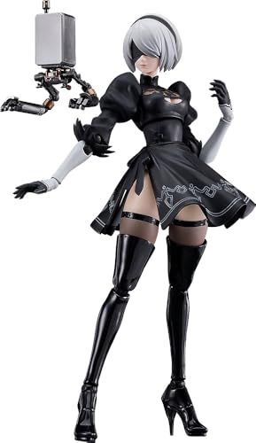 figma NieR Automata Ver 1.1 a 2 B ヨルハ二号B型 ノンスケール プラスチック製 塗装済み可動フィギュア m