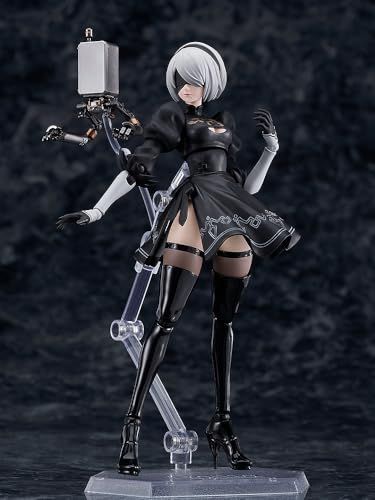 figma NieR Automata Ver 1.1 a 2 B ヨルハ二号B型 ノンスケール プラスチック製 塗装済み可動フィギュア m
