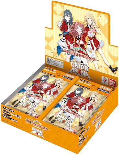 バンダイ BANDAI UNION ARENA ブースターパック 学園アイドルマスター UA 27 BT BOX 第二版 対象年齢 9歳以上 m