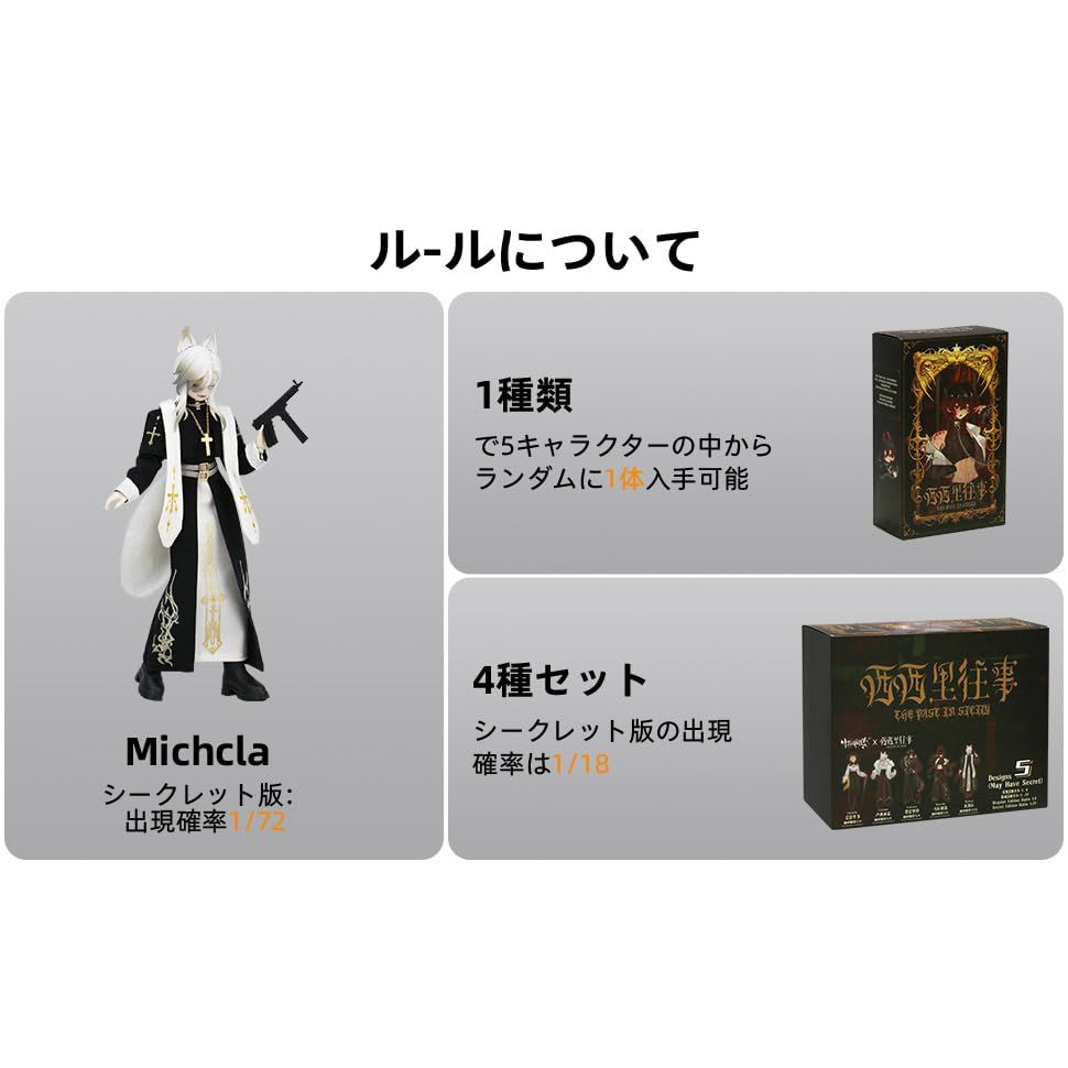 MJDドール ブラインドドール シチリアの追憶 ブラインドボックス 1個 1