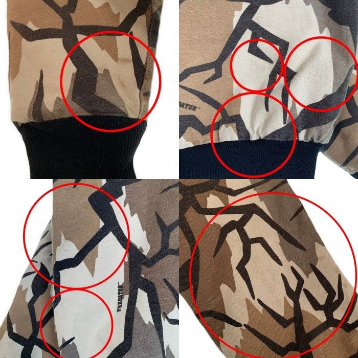 90s ビンテージ プレデターカモ PREDATOR 迷彩 ハンティング シャツ