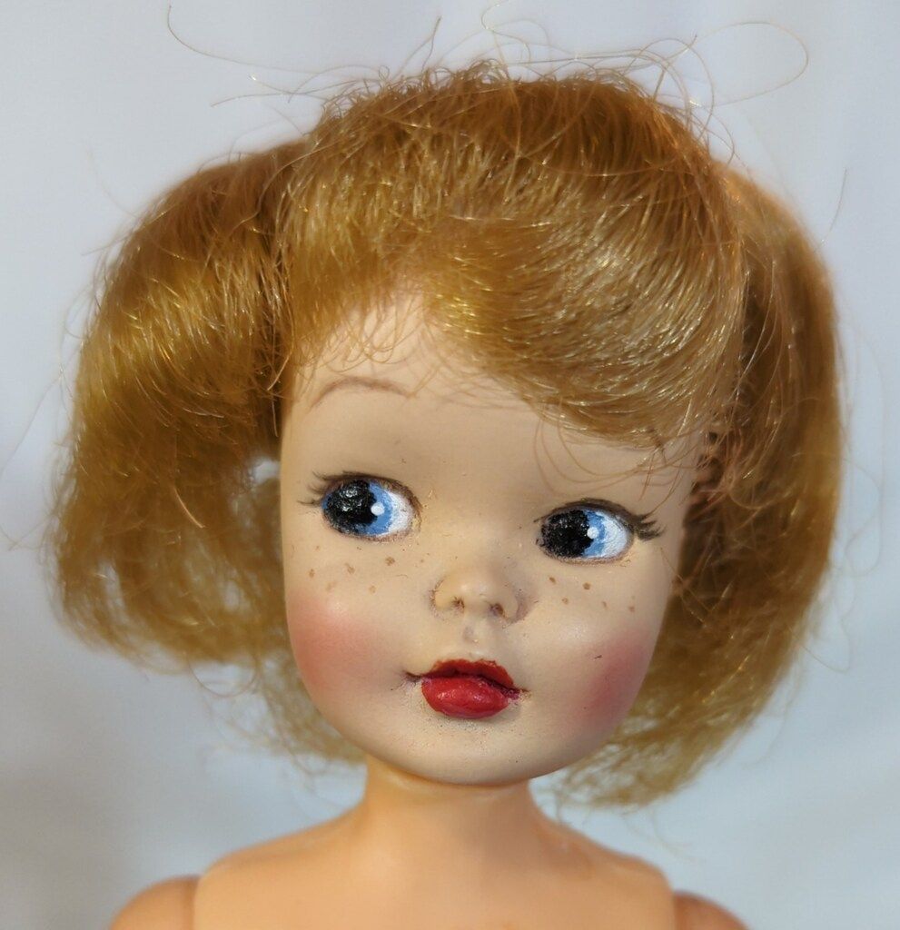 ママチャップトイ ちっちゃなもこちゃん セーラー服 リペイントver.紺