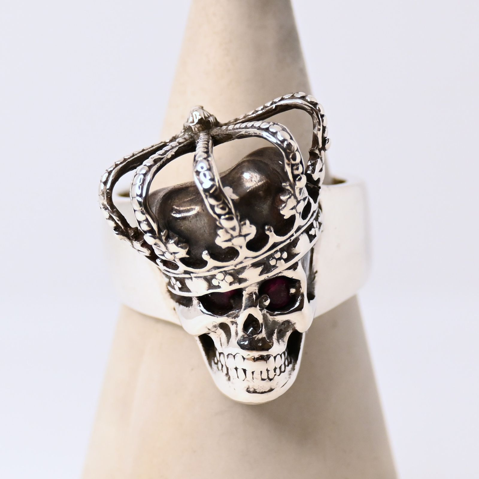 美品　Justin Davis スカルリング　21号　フリーダム　シルバー925 美品 Justin Davis スカルリング 21号 フリーダム シルバー925 美品