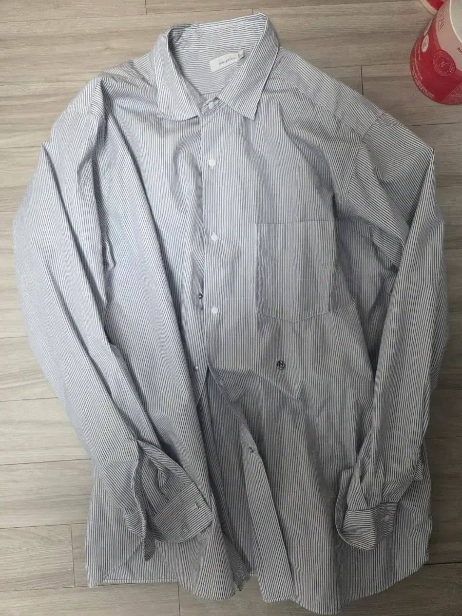 nanamica ストライプ シャツ